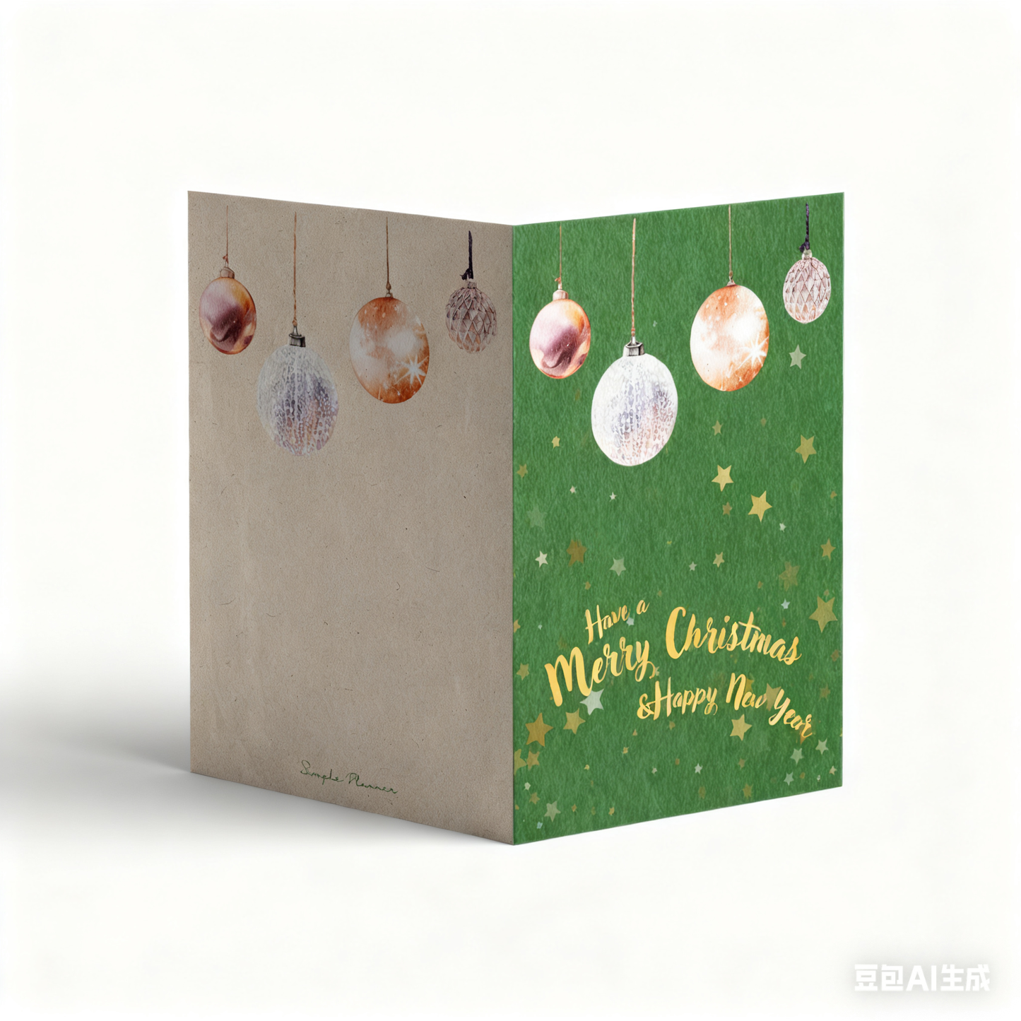 Printable Christmas Card Set | 4 Holiday Designs + Envelope Template + Digital Version