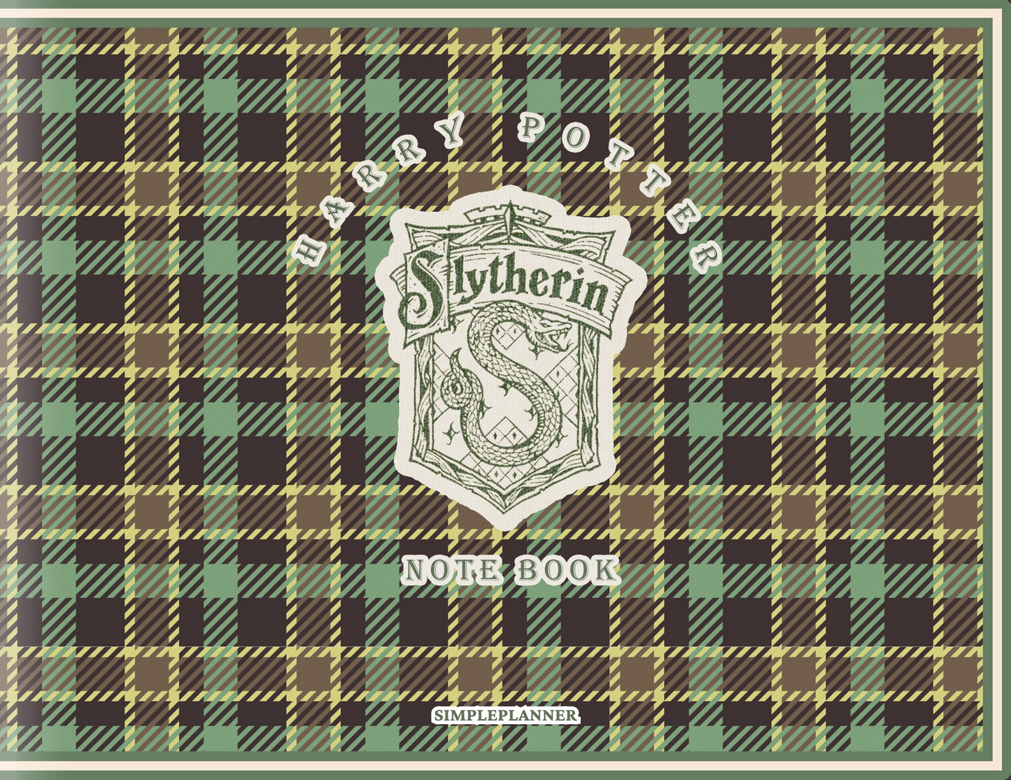 Hogwarts Houses Plaid House Digital Planner