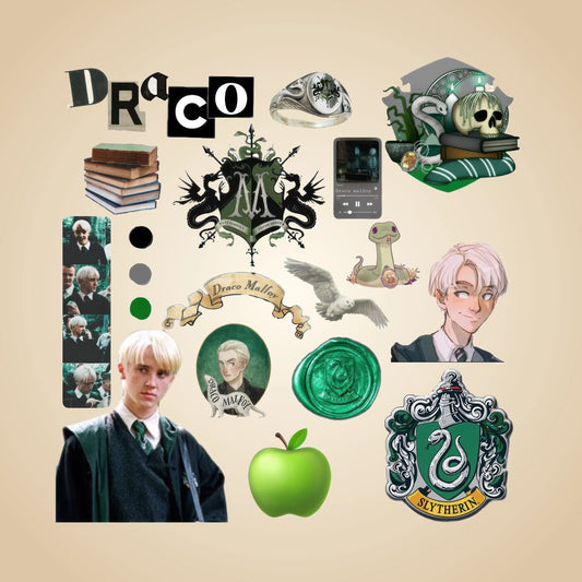 Hogwarts School Character Digital Sticker Pack – 50+ Transparent PNGs for Digital Planners , Harry Potter Simple Planner
