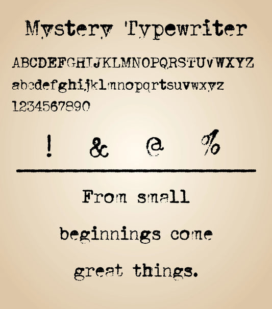 5 typewriter fonts pack | Vintage Digital Fonts for Aesthetic Journals, Planners & Design,works on ipad,mac,win Simple Planner