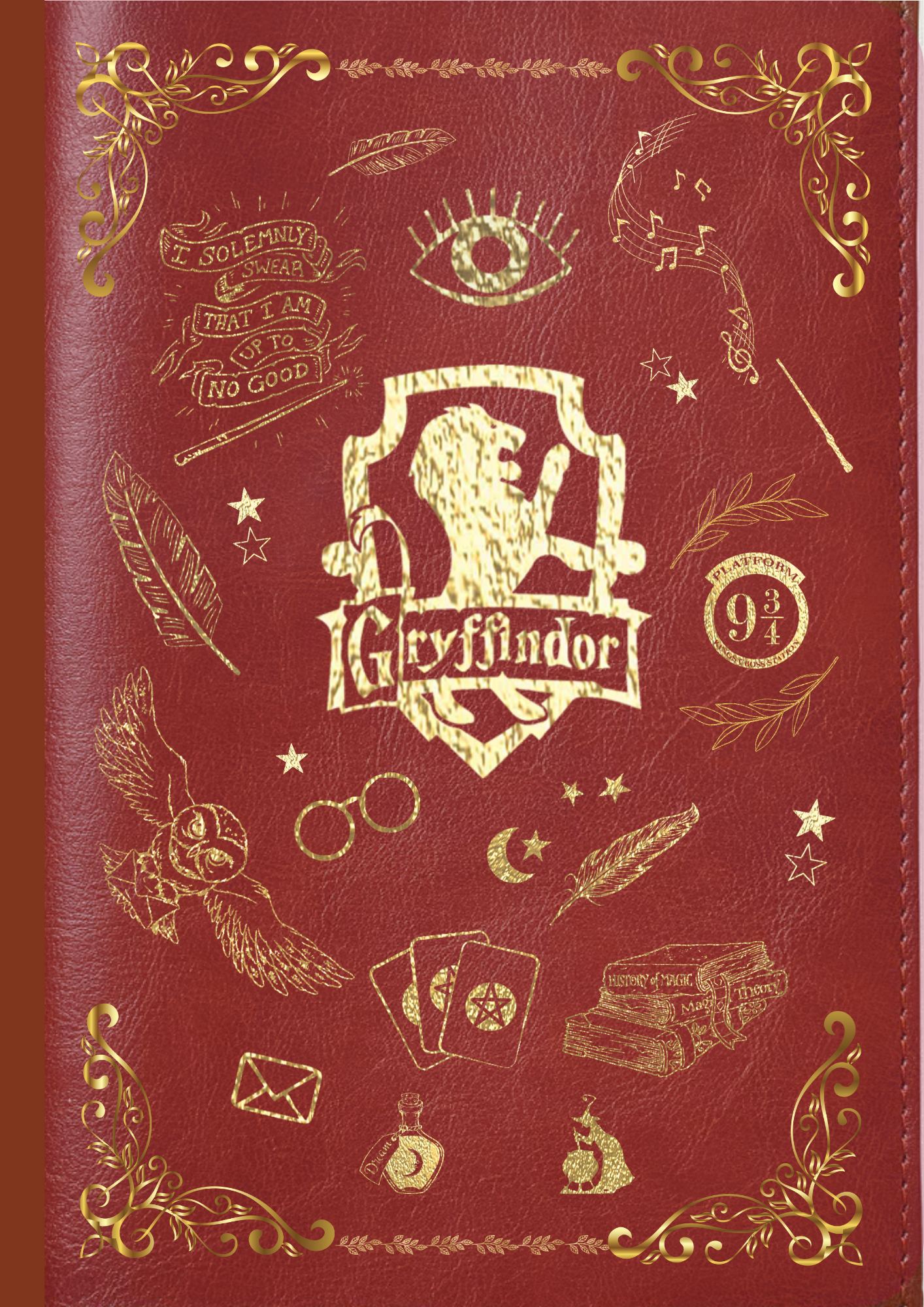 Hogwarts Houses 2026 Yearly Digital Planner,Grynffindor,Hufflepuff,Ravenclaw,Slytherin