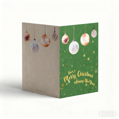 Printable Christmas Card Set | 4 Holiday Designs + Envelope Template + Digital Version
