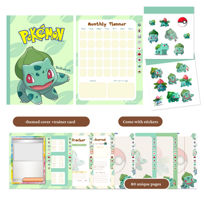 Pokémon Digital Planner | Pikachu,Bulbasu,Charmander&More coming