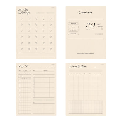30/60/100days study digital planner,daily planner,monthly planner,21days tracker,semester plan,ipad,tablet,goodnotes,notability compatible