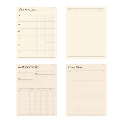 30/60/100days study digital planner,daily planner,monthly planner,21days tracker,semester plan,ipad,tablet,goodnotes,notability compatible