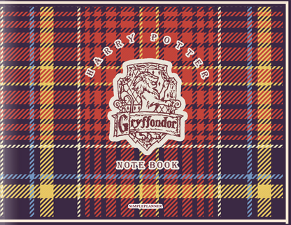 Hogwarts Houses Plaid House Digital Planner
