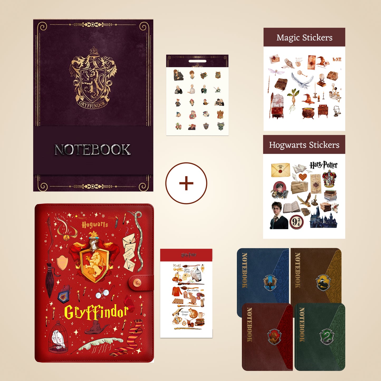 Hogwarts Digital Planners Bundle | 2 Planners + 5 Sticker Packs + 4 Covers