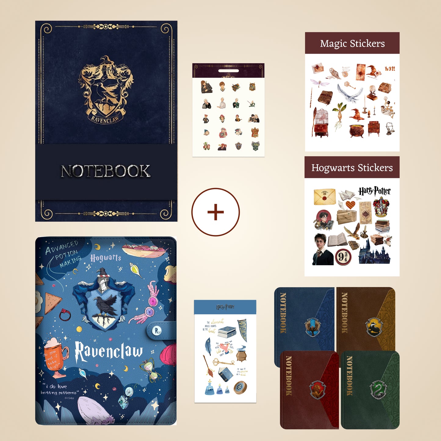 Hogwarts Digital Planners Bundle | 2 Planners + 5 Sticker Packs + 4 Covers