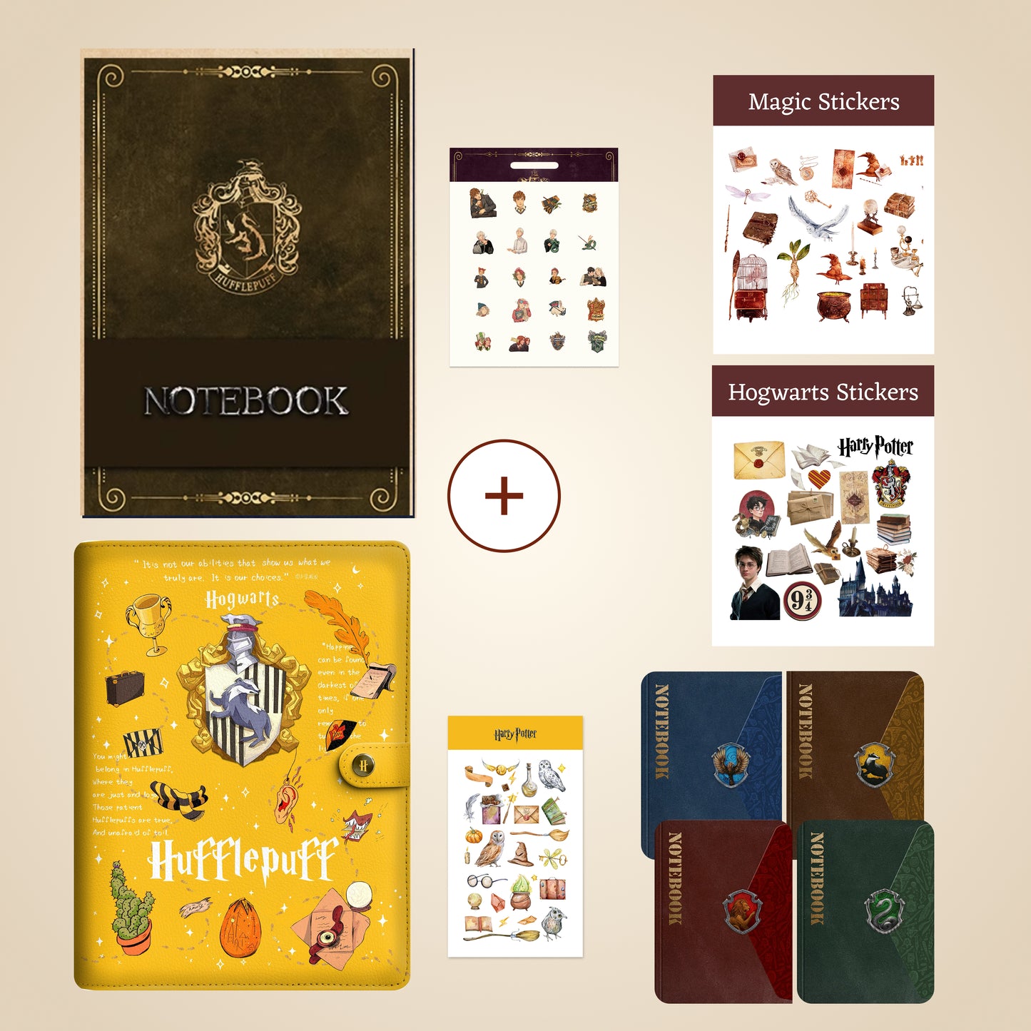 Hogwarts Digital Planners Bundle | 2 Planners + 5 Sticker Packs + 4 Covers