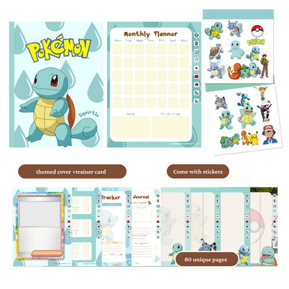 Pokémon Digital Planner | Pikachu,Bulbasu,Charmander&More coming