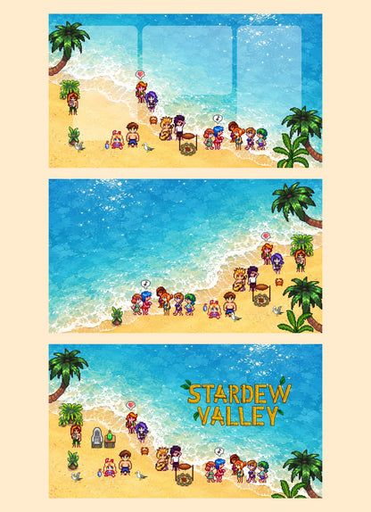 Stardew Valley beach desktop wallpaper for PC