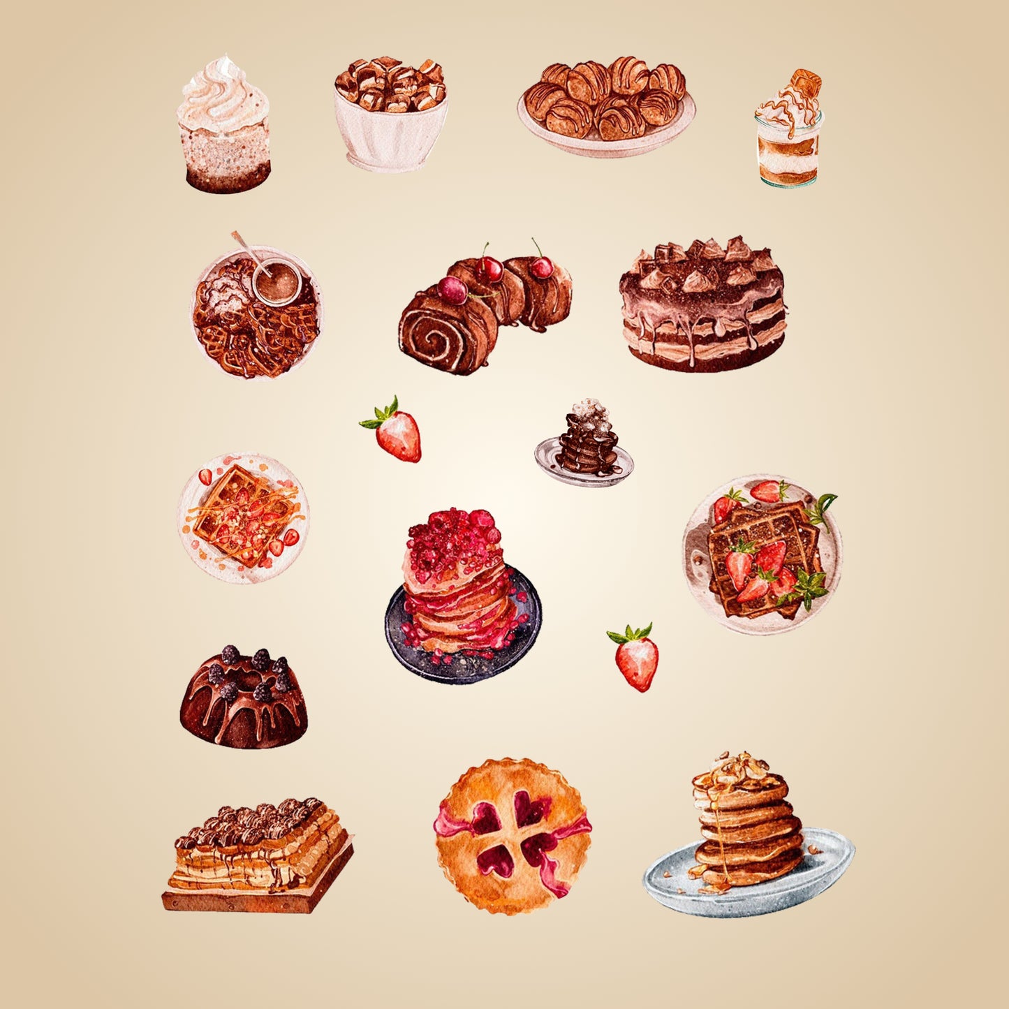 Hogwarts Holiday Stickers Pack — 100+ Magical Christmas Designs