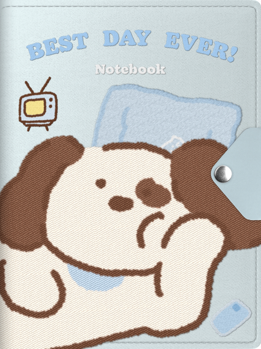 Cartoon Dog/Cat/Panda/Rabbit Digital Planner, Cute iPad Notebook, Goodnotes Journal, Cornell Notes, Hyperlinked Study Planner, Aesthetic Digital Stationery